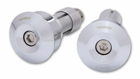 HIGHSIDER DOT HANDLEBAR WEIGHTS CHROME 161-017