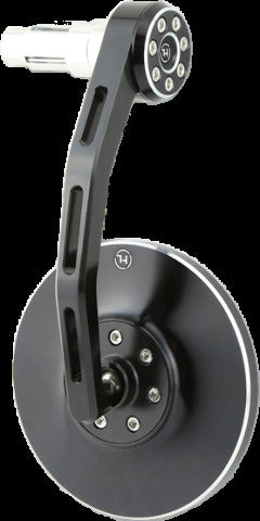 HIGHSIDER CONERO HANDLEBAR END MIRROR BLACK 301-014