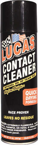 LUCAS CONTACT CLEANER 14OZ 10799