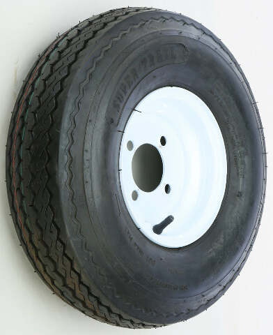 AWC TRAILER TIRE AND WHEEL ASSEMBLY WHITE TA2283740-70B570C