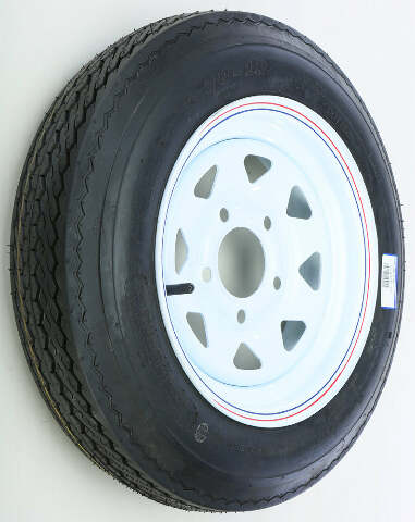AWC TRAILER TIRE AND WHEEL ASSEMBLY WHITE TA2024012-71B480C