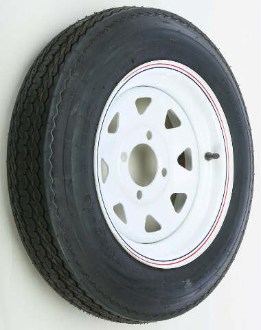 AWC TRAILER TIRE AND WHEEL ASSEMBLY WHITE TA2024040-71B480C