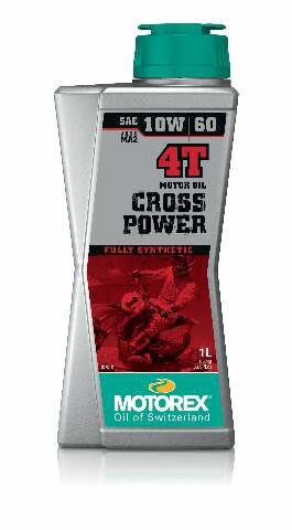 MOTOREX CROSS POWER 4T 10W60 1LT 10/CASE 198468