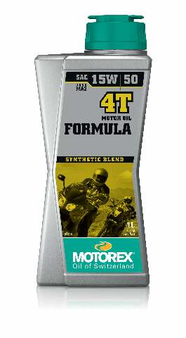 MOTOREX FORMULA 4T 15W50 1LT 10/CASE 198481