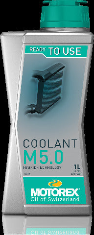MOTOREX COOLANT M5.0 READY TO USE 1LT 10/CASE 198482