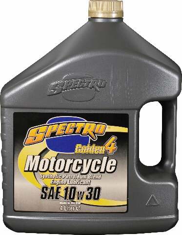 SPECTRO GOLDEN M/C SEMI- SYN 4T 10W30 4 LT U.SG413