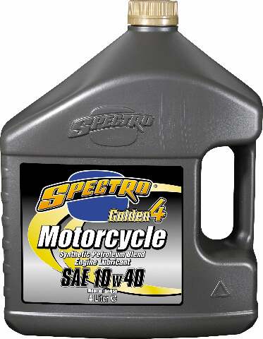 SPECTRO GOLDEN M/C SEMI- SYN 4T 10W40 4 LT U.SG414