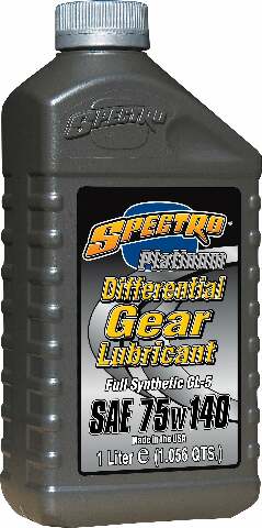SPECTRO PLATINUM FULL SYN DIFF. GEAR 75W140 1 LT L.75W1405