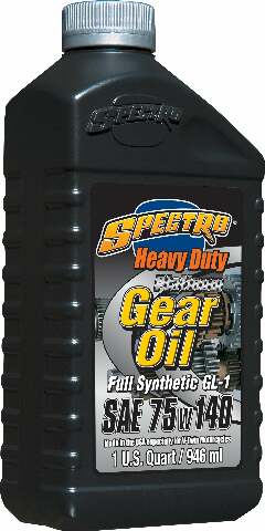 SPECTRO PLATINUM FULL SYN HD GEAR OIL 75W140 1 QT R.HDPGO