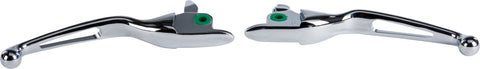 HARDDRIVE VORTEX LEVER SET CHROME TOURING 17-UP EXCEPT TRI GLIDE 053886
