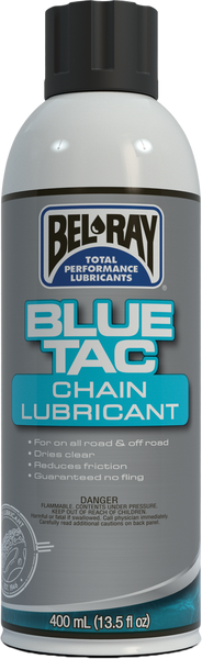 BEL-RAY BLUE TAC CHAIN LUBE 400ML 99060-A400W