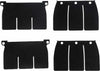 MOTO TASSINARI DELTA SYSTEM REPLACEMENT PETALS BLACK DP110-1