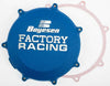 BOYESEN FACTORY RACING CLUTCH COVER KAW BLUE CC-18CL