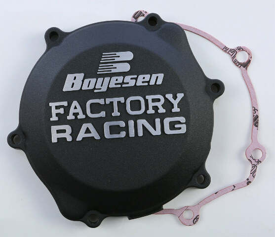 BOYESEN FACTORY RACING CLUTCH COVER BLACK CC-30B