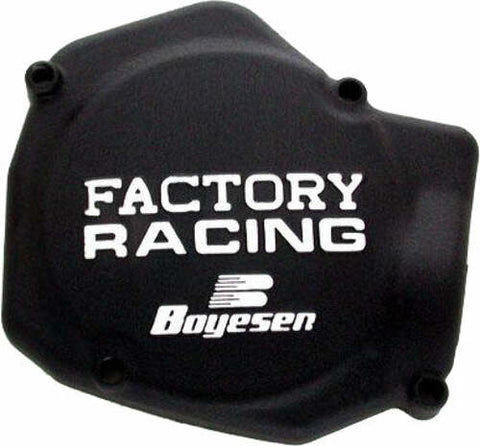 BOYESEN FACTORY RACING IGNITION COVER BLACK SC-01AB
