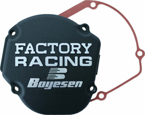 BOYESEN FACTORY RACING IGNITION COVER BLACK SC-05B