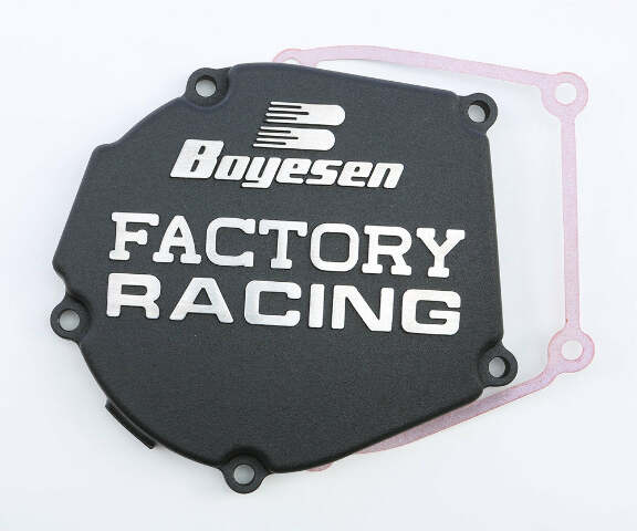 BOYESEN FACTORY RACING IGNITION COVER BLACK SC-12AB