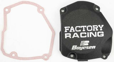 BOYESEN FACTORY RACING IGNITION COVER BLACK SC-21CB
