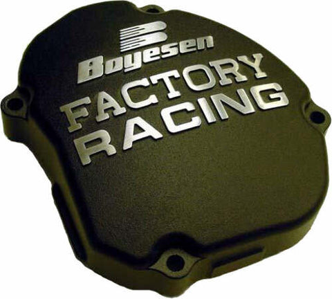 BOYESEN FACTORY RACING IGNITION COVER BLACK SC-33AB