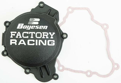 BOYESEN FACTORY RACING IGNITION COVER BLACK SC-41CB