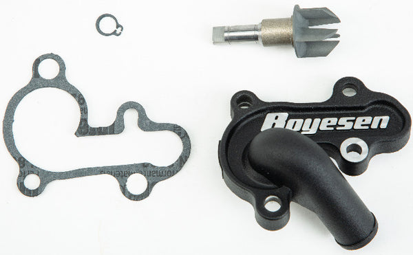 BOYESEN WATERPUMP COVER & IMPELLER KIT BLACK WPK-20B