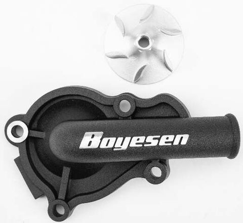 BOYESEN WATERPUMP COVER & IMPELLER KIT BLACK WPK-06B