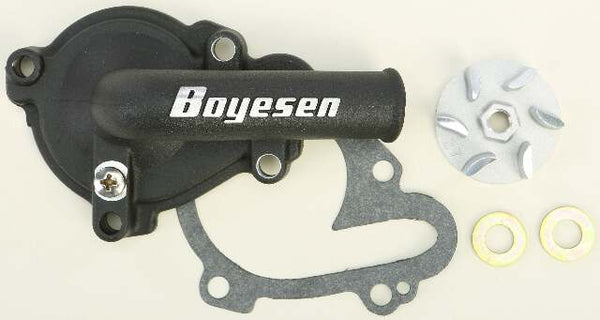 BOYESEN WATERPUMP COVER & IMPELLER KIT BLACK WPK-37B