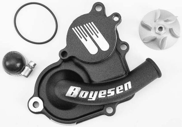 BOYESEN WATERPUMP COVER & IMPELLER KIT BLACK WPK-26AB