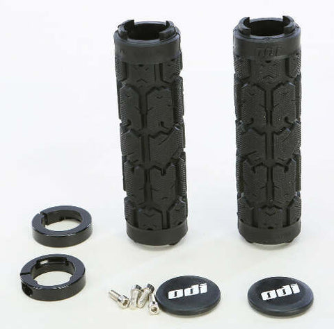 ODI ROGUE NO FLANGE LOCK-ON GRIPS BLACK 130MM L31RGB-B