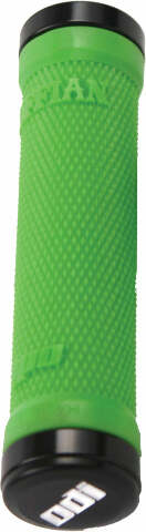 ODI RUFFIAN NO FLANGE LOCK-ON GRIP GREEN/BLACK 130MM L31RFLG-B