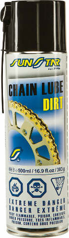 SUNSTAR CHAIN LUBE DIRT 500ML SSLUBE-500MX