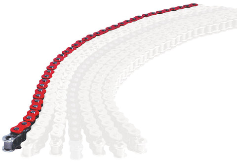 EK CHAIN MVXZ2 X-RING 530-120L RED 530MVXZ2-120R