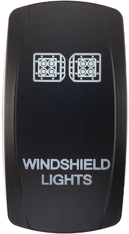 XTC POWER PRODUCTS DASH SWITCH ROCKER FACE WINDSHIELD LIGHT SW00-00107025