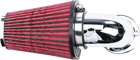 HARDDRIVE CORIOLIS HIGH PERFORMANCE AIR CLEANER CHROME 120374