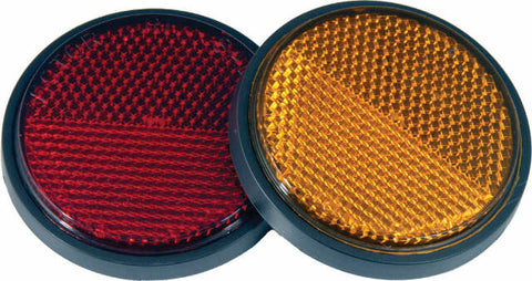 CHRIS PRODUCTS REFLECTOR ADHESIVE MOUNT RED RR2R