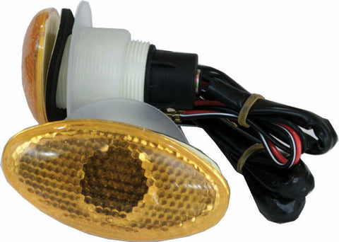 FIRE POWER CAT EYE SIDE MARKER LIGHT SET AMBER 010827720