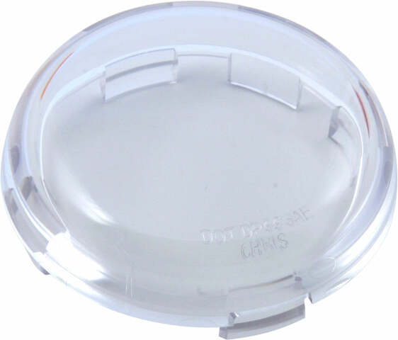 CHRIS PRODUCTS TURN SIGNAL LENS BULLET STYLE CLEAR DHD5C