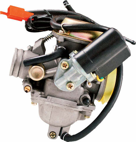 MOGO PARTS GY6 STOCK 4-STROKE CARBURETOR 125/150CC W/ELECTRIC CHOKE 03-0026