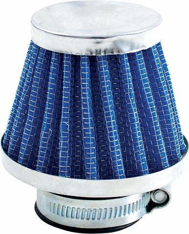MOGO PARTS CHINESE AIR FILTER 37-39MM WIRE MESH LONG CONE 06-0407
