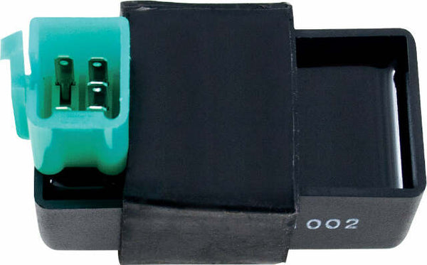 MOGO PARTS CDI 5 PIN FEMALE AC PLUG 50-90CC (GREEN) 08-0108-GN