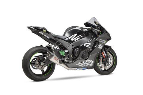 YOSHIMURA EXHAUST RACE AT2 3/4 SYS SS/CF KAW 14183CP520