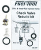 FUEL TOOL CHECK VALVE REBUILD KIT MC300