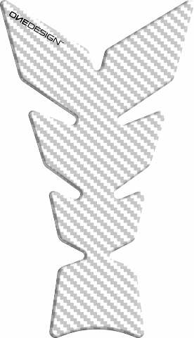 ONE EMBLEMS SOFT TOUCH MATTE CARBON WHITE TANKPAD CGAN102P