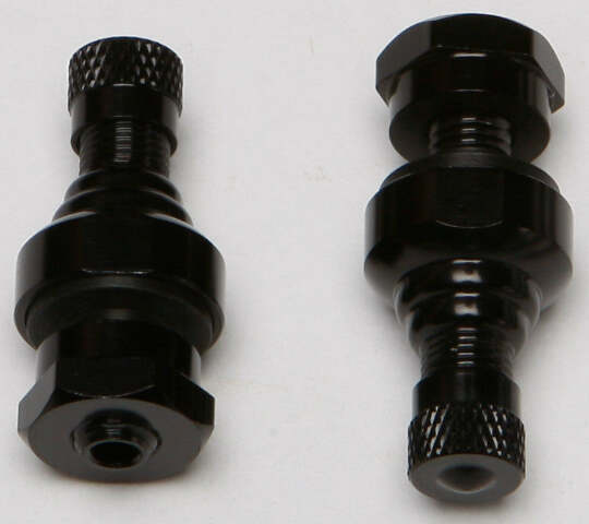 COMP. WERKES STRAIGHT/STRAIGHT AIR VALVE 8.3MM BLACK MPH-42073BK