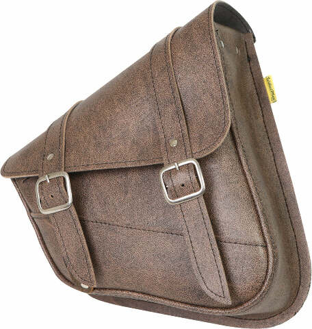 WILLIE & MAX VINTAGE BRN SWINGARM BAG 10.5