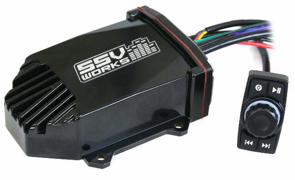 SSV WORKS BLUETOOTH ROCKER SWITCH WITH AUX-INPUT 200-WP-MRB2R