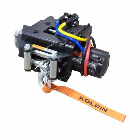 KOLPIN QUICK MOUNT WINCH 2500 STEEL POL 26-3200