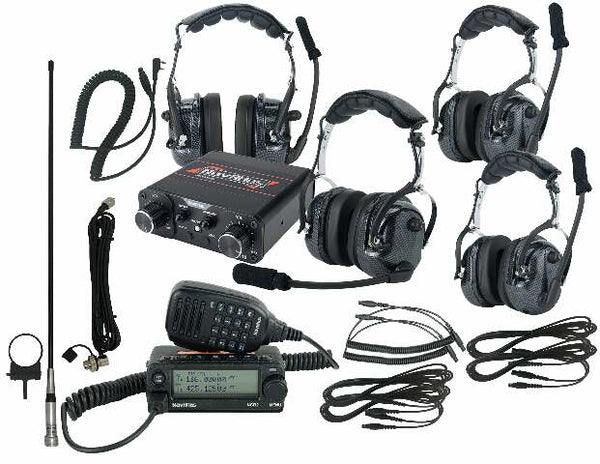 NAVATLAS 4 PERSON OVER HEAD HEADSET COMMUNICATION PACKAGE NIROH4