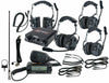 NAVATLAS 4 PERSON OVER HEAD HEADSET COMMUNICATION PACKAGE NIROH4