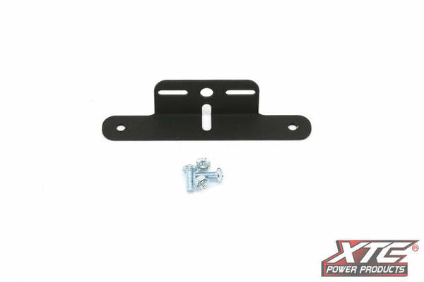 XTC POWER PRODUCTS LICENSE PLATE BLACK UNIVERSAL LF-BRA-BK